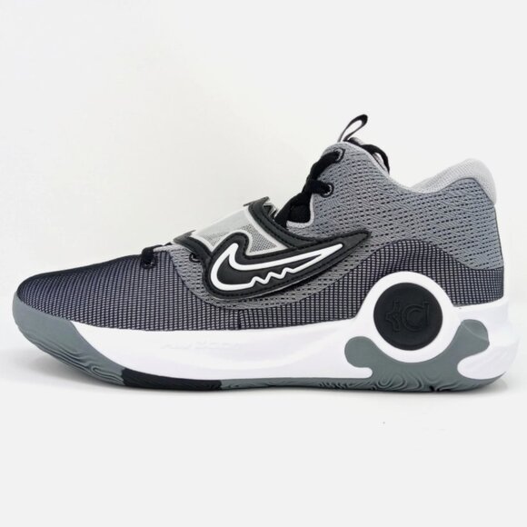 Nike KD Trey 5 X Black Grey White Men's Basketball Shoes - Picture 3 of 10